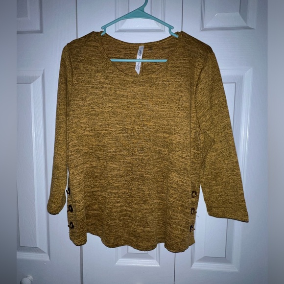 Ni collection petite blouse women’s color multi PL - Picture 1 of 6